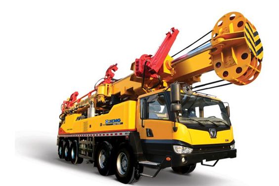 Trailer-Mounted-Drill-Rig