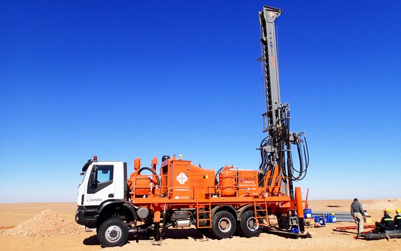 Trailer-Mounted-Drill-Rig