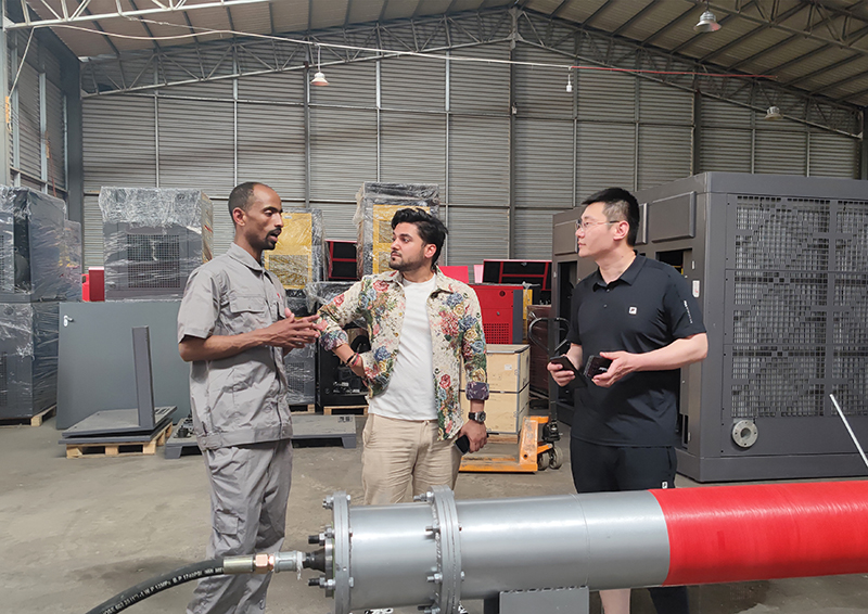 sollant screw air compressor