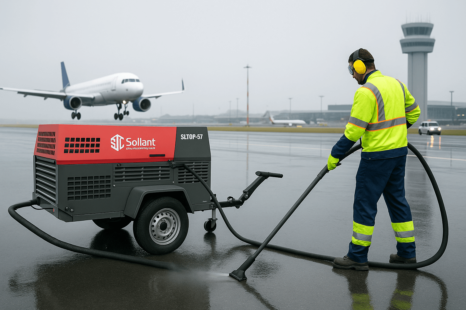 Towable Air Compresso
